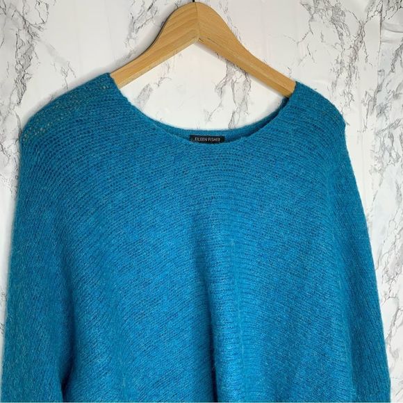 Eileen Fisher 100% Superfine Alpaca Sweater - Picture 7 of 11